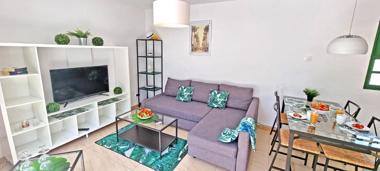 Ferienwohnung Palm Garden - Costa Calma - Pool - Glasfaserinternet Kültér fotó