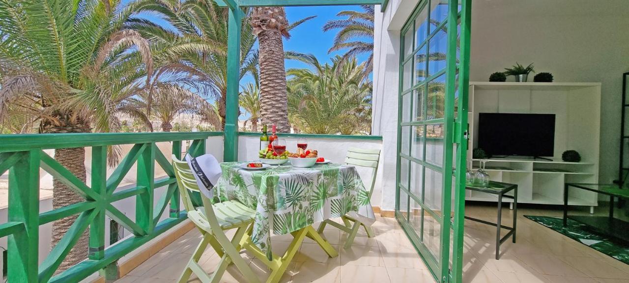 Ferienwohnung Palm Garden - Costa Calma - Pool - Glasfaserinternet Kültér fotó