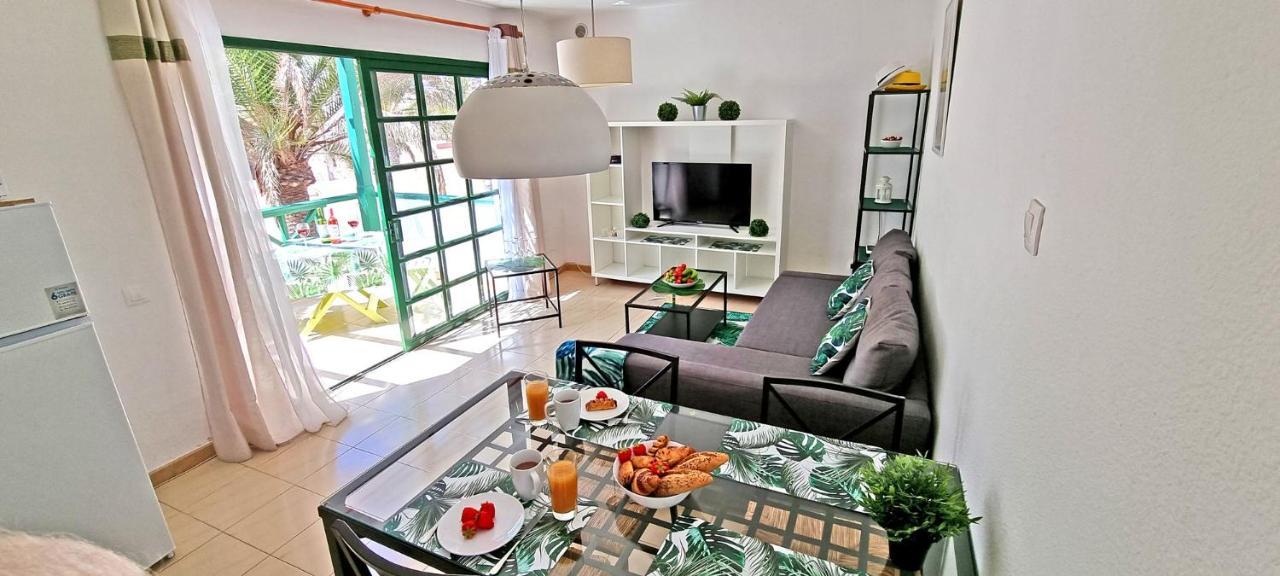 Ferienwohnung Palm Garden - Costa Calma - Pool - Glasfaserinternet Kültér fotó