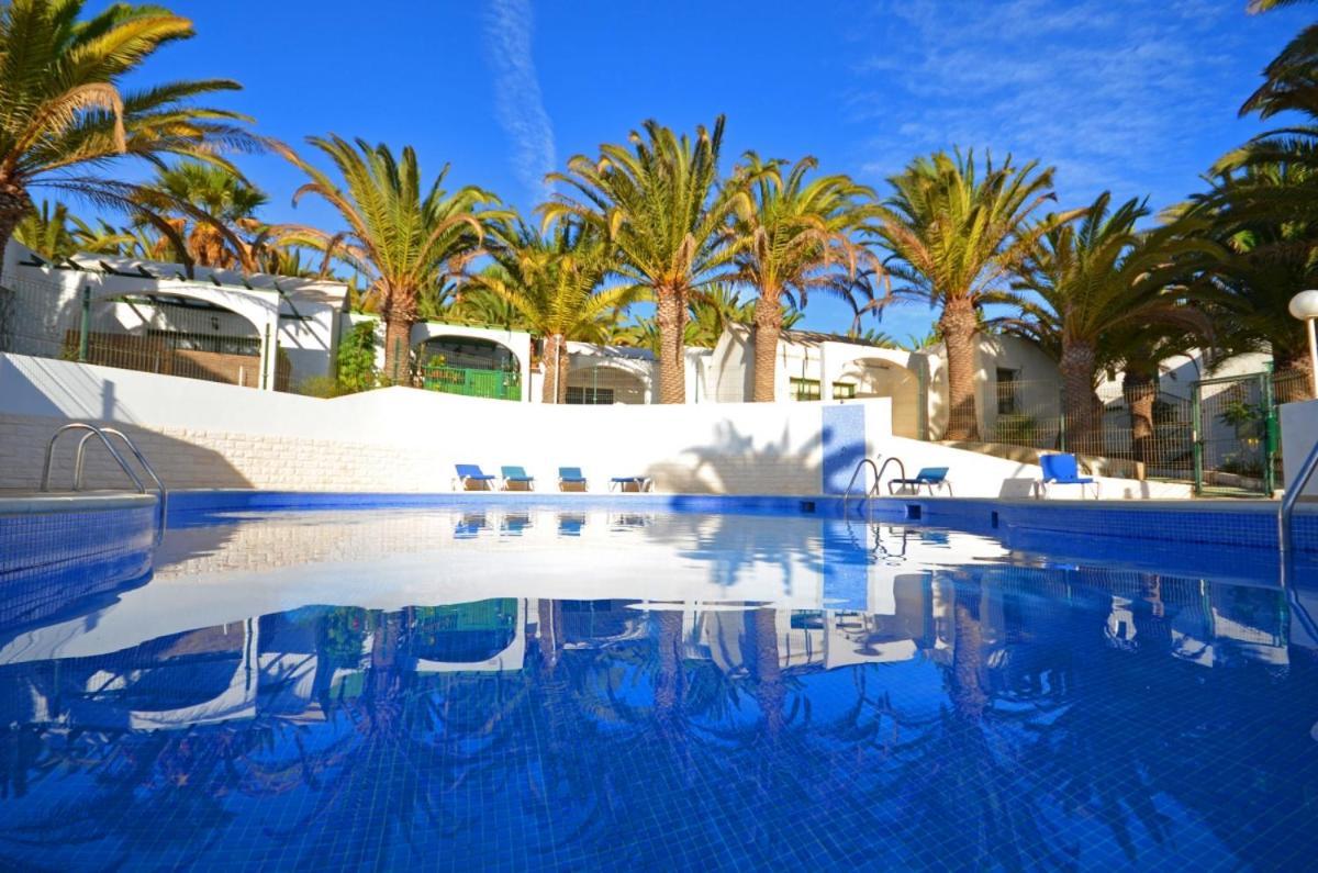 Ferienwohnung Palm Garden - Costa Calma - Pool - Glasfaserinternet Kültér fotó
